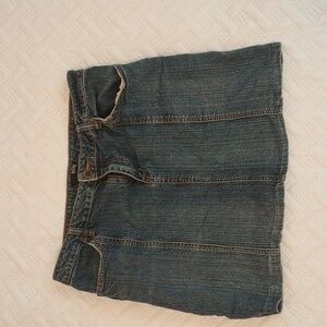 Ana Dark Denim Skirt